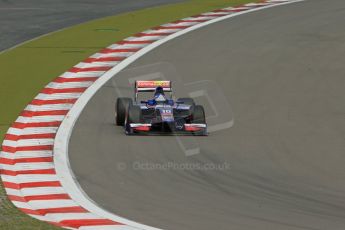 World © Octane Photographic Ltd. GP2 German GP, Nurburgring, Friday 5th July 2013. Qualifying. Jolyon Palmer - Carlin. Digital Ref : 0742lw1d5704