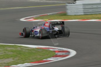 World © Octane Photographic Ltd. GP2 German GP, Nurburgring, Friday 5th July 2013. Qualifying. Jolyon Palmer - Carlin. Digital Ref : 0742lw1d5717