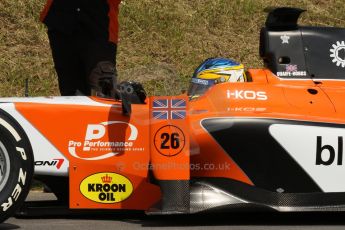 World © Octane Photographic Ltd. GP2 German GP, Nurburgring, 6th July 2013. Race 1. Adrian Quaife-Hobbs - MP Motorsport. Digital Ref : 0746lw1d4521