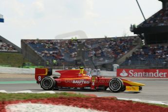 World © Octane Photographic Ltd. GP2 German GP, Nurburgring, 6th July 2013. Race 1.Fabio Leimer- Racing Engineering. Digital Ref: 0746lw1d4672