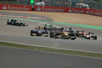 World © Octane Photographic Ltd. GP2 German GP, Nurburgring, 6th July 2013. Race 1. The action takes off again. Digital Ref : 0746lw1d7841