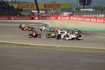World © Octane Photographic Ltd. GP2 German GP, Nurburgring, Sunday 7th July 2013. Race 2. Stefano Coletti – Rapax. Digital Ref : 0747lw1d4723