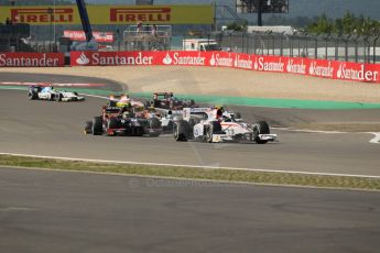 World © Octane Photographic Ltd. GP2 German GP, Nurburgring, Sunday 7th July 2013. Race 2. Simon Trummer – Rapax. Digital Ref : 0747lw1d4736