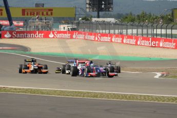 World © Octane Photographic Ltd. GP2 German GP, Nurburgring, Sunday 7th July 2013. Race 2. Jolyon Palmer - Carlin. Digital Ref : 0747lw1d4744