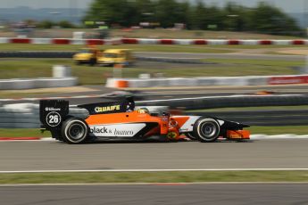 World © Octane Photographic Ltd. GP2 German GP, Nurburgring, Sunday 7th July 2013. Race 2. Adrian Quaife-Hobbs - MP Motorsport. Digital Ref : 0747lw1d4769