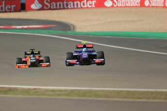 World © Octane Photographic Ltd. GP2 German GP, Nurburgring, Sunday 7th July 2013. Race 2. Jolyon Palmer - Carlin. Digital Ref : 0747lw1d8123