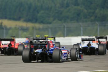 World © Octane Photographic Ltd. GP2 German GP, Nurburgring, Sunday 7th July 2013. Race 2. Jolyon Palmer - Carlin. Digital Ref : 0747lw1d8167