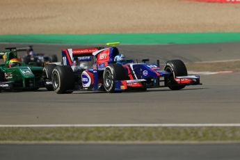 World © Octane Photographic Ltd. GP2 German GP, Nurburgring, Sunday 7th July 2013. Race 2. Jolyon Palmer - Carlin. Digital Ref : 0747lw1d8400