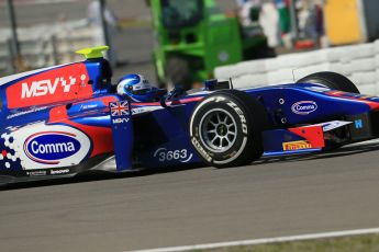 World © Octane Photographic Ltd. GP2 German GP, Nurburgring, Sunday 7th July 2013. Race 2. Jolyon Palmer - Carlin. Digital Ref : 0747lw1d8404