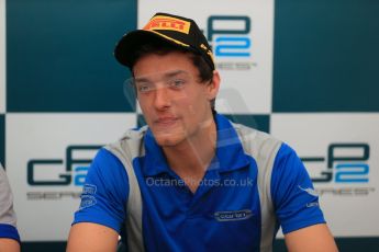 World © Octane Photographic Ltd. GP2 Spain Race 1 Press Conference - 11th May 2013. Jolyon Palmer - Carlin. Digital Ref :