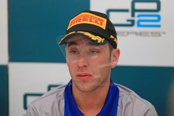 World © Octane Photographic Ltd. GP2 Spain Race 1 Press Conference - 11th May 2013. Robert Frijns - Hilmer Motorsport. Digital Ref :