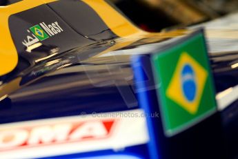 World © Octane Photographic Ltd. GP2 British GP, Silverstone, Friday 28th June 2013. Practice. Felipe Nasr - Carlin. Digital Ref : 0725ce1d6177