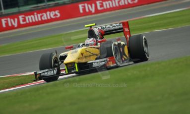 World © Octane Photographic Ltd. GP2 British GP, Silverstone, Friday 28th June 2013. Practice. Stephan Richelmi - DAMS. Digital Ref : 0725cj7d0662