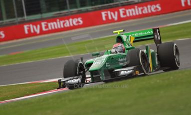 World © Octane Photographic Ltd. GP2 British GP, Silverstone, Friday 28th June 2013. Practice. Alexander Rossi – EQ8 Caterham Racing. Digital Ref : 0725cj7d0665