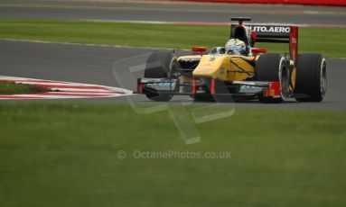 World © Octane Photographic Ltd. GP2 British GP, Silverstone, Friday 28th June 2013. Practice. Marcus Ericsson - DAMS. Digital Ref : 0725cj7d0683