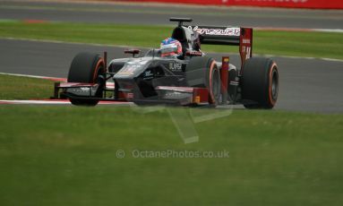 World © Octane Photographic Ltd. GP2 British GP, Silverstone, Friday 28th June 2013. Practice. Rene Binder - Venezuela GP Lazarus. Digital Ref : 0725cj7d0695