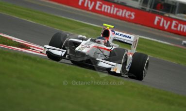 World © Octane Photographic Ltd. GP2 British GP, Silverstone, Friday 28th June 2013. Practice. Simon Trummer – Rapax. Digital Ref : 0725cj7d0706