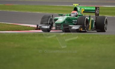 World © Octane Photographic Ltd. GP2 British GP, Silverstone, Friday 28th June 2013. Practice. Alexander Rossi – EQ8 Caterham Racing..Digital Ref : 0725cj7d0738