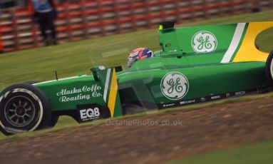 World © Octane Photographic Ltd. GP2 British GP, Silverstone, Friday 28th June 2013. Practice. Alexander Rossi – EQ8 Caterham Racing..Digital Ref : 0725cj7d0742