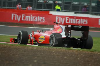 World © Octane Photographic Ltd. GP2 British GP, Silverstone, Friday 28th June 2013. Practice. Johnny Cecotto – Arden International. Digital Ref : 0725cj7d0752