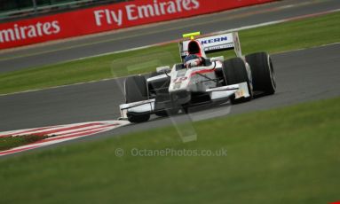 World © Octane Photographic Ltd. GP2 British GP, Silverstone, Friday 28th June 2013. Practice. Simon Trummer – Rapax. Digital Ref : 0725cj7d0767