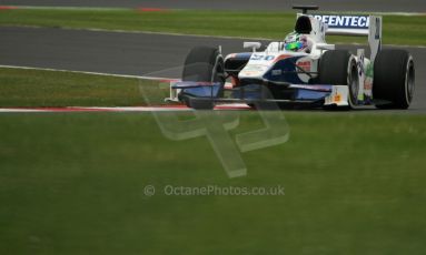World © Octane Photographic Ltd. GP2 British GP, Silverstone, Friday 28th June 2013. Practice. Nathanaël Berthon - Trident Racing. Digital Ref : 0725cj7d0797