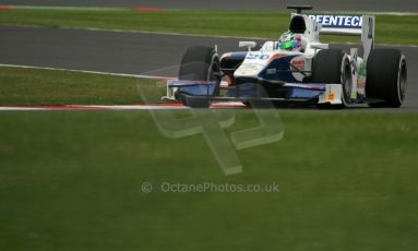 World © Octane Photographic Ltd. GP2 British GP, Silverstone, Friday 28th June 2013. Practice. Nathanaël Berthon - Trident Racing. Digital Ref : 0725cj7d0797