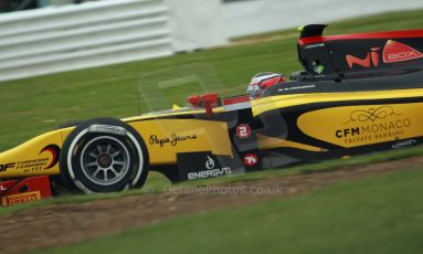 World © Octane Photographic Ltd. GP2 British GP, Silverstone, Friday 28th June 2013. Practice. Stephan Richelmi - DAMS. Digital Ref : 0725cj7d0801