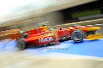 World © Octane Photographic Ltd. GP2 British GP, Silverstone, Friday 28th June 2013. Qualifying. Julián Leal - Racing Engineering. Digital Ref: 0727ce1d7317