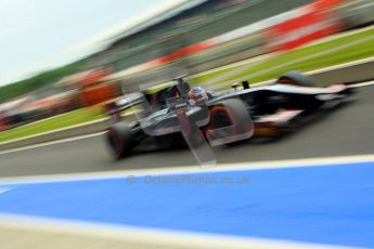 World © Octane Photographic Ltd. GP2 British GP, Silverstone, Friday 28th June 2013. Qualifying. Rene Binder - Venezuela GP Lazarus. Digital Ref : 0727ce1d7343