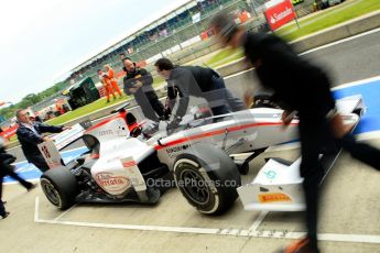 World © Octane Photographic Ltd. GP2 British GP, Silverstone, Friday 28th June 2013. Qualifying. Stefano Coletti – Rapax. Digital Ref : 0727ce1d7355