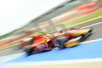 World © Octane Photographic Ltd. GP2 British GP, Silverstone, Friday 28th June 2013. Qualifying. Julián Leal - Racing Engineering. Digital Ref: 0727ce1d7402