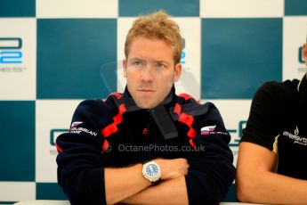 World © Octane Photographic Ltd. GP2 British GP, Silverstone, Friday 28th June 2013. Qualifying press conference. Sam Bird - Russian Time. Digital Ref :