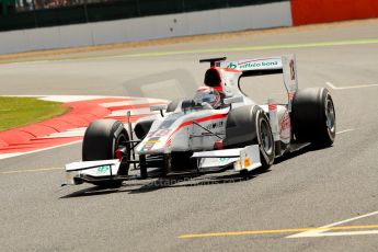 World © Octane Photographic Ltd./Chris Enion. GP2 British GP, Silverstone, Saturday 29th June 2013. Race 1. Stefano Coletti – Rapax. Digital Ref : 0731ce1d8252