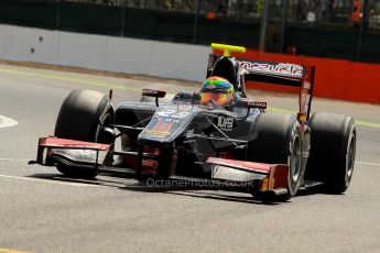 World © Octane Photographic Ltd./Chris Enion. GP2 British GP, Silverstone, Saturday 29th June 2013. Race 1. Kevin Giovesi - Venezuela GP Lazarus. Digital Ref : 0731ce1d8276