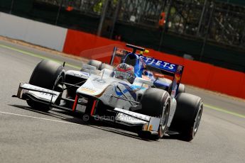 World © Octane Photographic Ltd./Chris Enion. GP2 British GP, Silverstone, Saturday 29th June 2013. Race 1. Jake Rosenzweig - Barwa Addax Team. Digital Ref : 0731ce1d8286