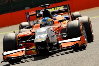 World © Octane Photographic Ltd./Chris Enion. GP2 British GP, Silverstone, Saturday 29th June 2013. Race 1. Adrian Quaife-Hobbs - MP Motorsport. Digital Ref : 0731ce1d8303