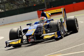 World © Octane Photographic Ltd./Chris Enion. GP2 British GP, Silverstone, Saturday 29th June 2013. Race 1. Felipe Nasr - Carlin. Digital Ref : 0731ce1d8320