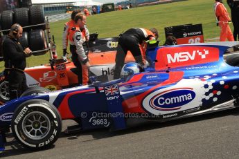 World © Octane Photographic Ltd./Chris Enion. GP2 British GP, Silverstone, Saturday 29th June 2013. Race 1. Jolyon Palmer - Carlin. Digital Ref : 0731ce1d8342