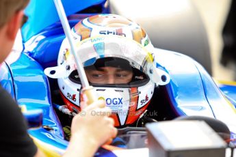 World © Octane Photographic Ltd./Chris Enion. GP2 British GP, Silverstone, Saturday 29th June 2013. Race 1. Felipe Nasr - Carlin. Digital Ref : 0731ce1d8384