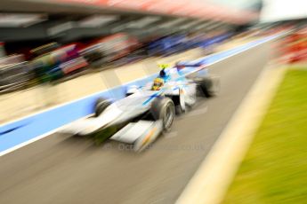 World © Octane Photographic Ltd. GP2 British GP, Silverstone, Friday 28th June 2013. Race 1. Rio Haryanto - Barwa Addax Team. Digital Ref : 0731ce1d8486