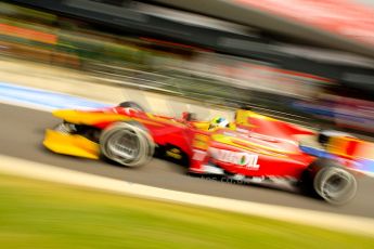 World © Octane Photographic Ltd./Chris Enion. GP2 British GP, Silverstone, Saturday 29th June 2013. Race 1. Julián Leal - Racing Engineering. Digital Ref : 0731ce1d8512