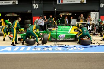 World © Octane Photographic Ltd./Chris Enion. GP2 British GP, Silverstone, Saturday 29th June 2013. Race 1. Sergio Canamasas – EQ8 Caterham Racing. Digital Ref: 0731ce1d8523