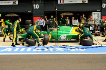 World © Octane Photographic Ltd./Chris Enion. GP2 British GP, Silverstone, Saturday 29th June 2013. Race 1. Sergio Canamasas – EQ8 Caterham Racing. Digital Ref: 0731ce1d8523