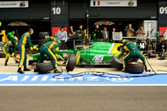 World © Octane Photographic Ltd./Chris Enion. GP2 British GP, Silverstone, Saturday 29th June 2013. Race 1. Sergio Canamasas – EQ8 Caterham Racing. Digital Ref: 0731ce1d8525