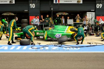 World © Octane Photographic Ltd./Chris Enion. GP2 British GP, Silverstone, Saturday 29th June 2013. Race 1. Sergio Canamasas – EQ8 Caterham Racing. Digital Ref: 0731ce1d8528