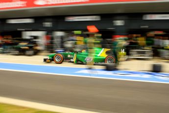 World © Octane Photographic Ltd./Chris Enion. GP2 British GP, Silverstone, Saturday 29th June 2013. Race 1. Sergio Canamasas – EQ8 Caterham Racing. Digital Ref: 0731ce1d8536