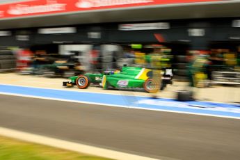 World © Octane Photographic Ltd./Chris Enion. GP2 British GP, Silverstone, Saturday 29th June 2013. Race 1. Sergio Canamasas – EQ8 Caterham Racing. Digital Ref: 0731ce1d8537