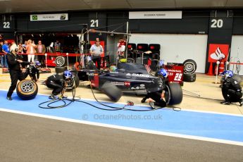 World © Octane Photographic Ltd./Chris Enion. GP2 British GP, Silverstone, Saturday 29th June 2013. Race 1. Kevin Giovesi - Venezuela GP Lazarus. Digital Ref : 0731ce1d8594