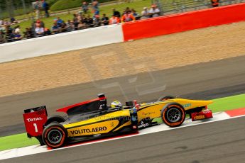 World © Octane Photographic Ltd./Chris Enion. GP2 British GP, Silverstone, Saturday 29th June 2013. Race 1. Marcus Ericsson - DAMS. Digital Ref : 0731ce1d8677